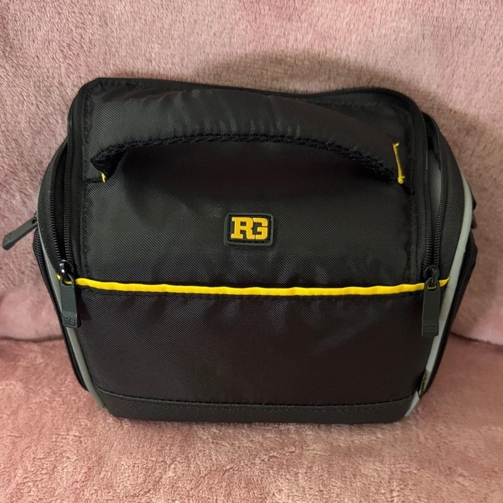 Black and Yellow Camera Bag